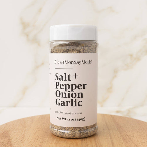 Clean Monday Meals - Salt+, Pepper, Onion, Garlic (SPOG) Seasoning