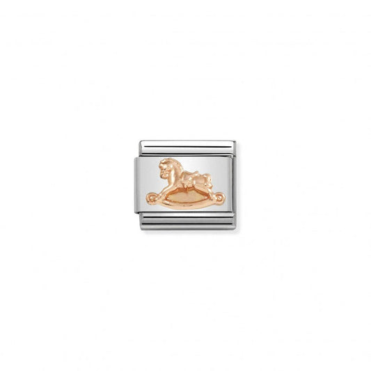 Composable Classic Link 9k Rose Gold Rocking Horse