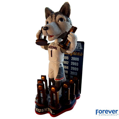 Connecticut Huskies NCAA Women's College Basketball National Champions Bobblehead - National Bobblehead HOF Store