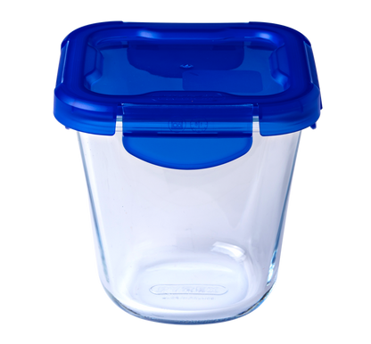 Cook&Go - “Pasta Box” glass storage container with waterproof lid 12x12cm