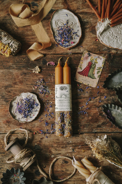 CREATIVITY RITUAL CANDLE | Inner Radiance + Flow State