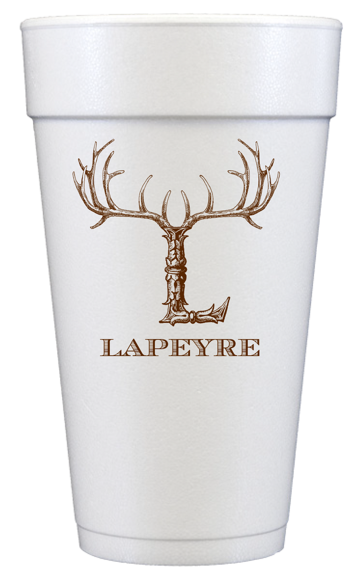 Customizable Foam 20oz Cups Hornabet L