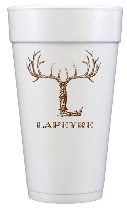 Customizable Foam 20oz Cups Hornabet L