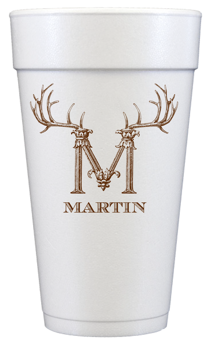 Customizable Foam 20oz Cups Hornabet M