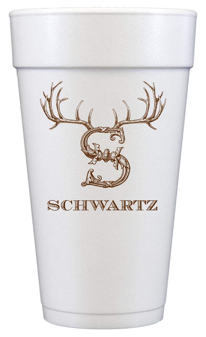 Customizable Foam 20oz Cups Hornabet S