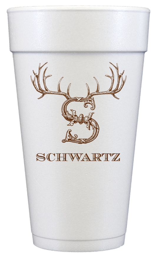 Customizable Foam 20oz Cups Hornabet S