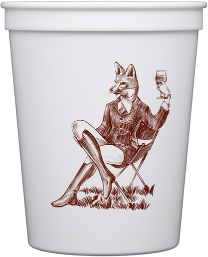 Customizable Fox Hunt 16oz Cups