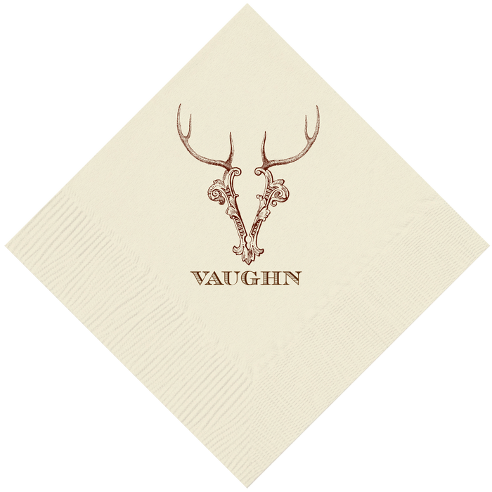 Customizable Hornabet Beverage Napkins V
