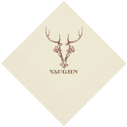 Customizable Hornabet Beverage Napkins V
