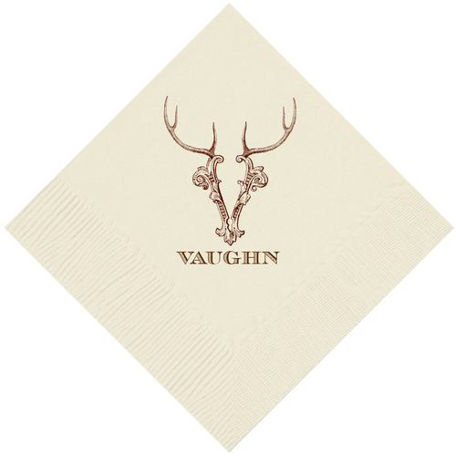 Customizable Hornabet Beverage Napkins V