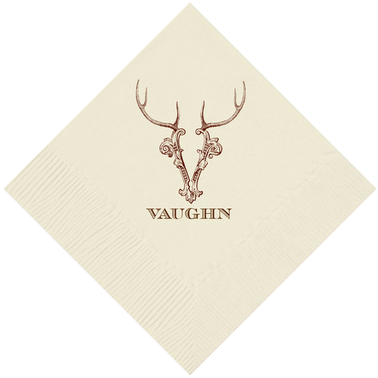 Customizable Hornabet Beverage Napkins V