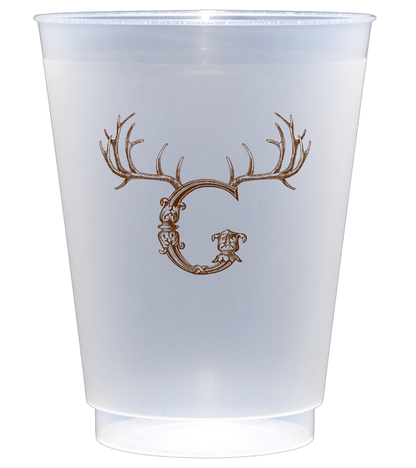 Customizable Hornabet Frosted Shatterproof 16oz Cups G