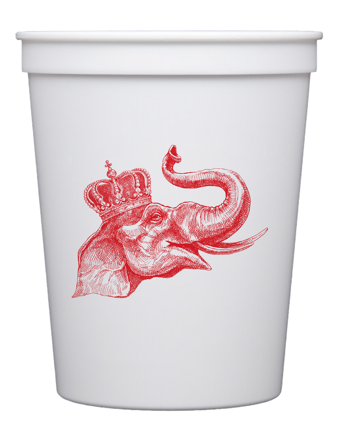 Customizable Lucky Elephant 16oz Cups