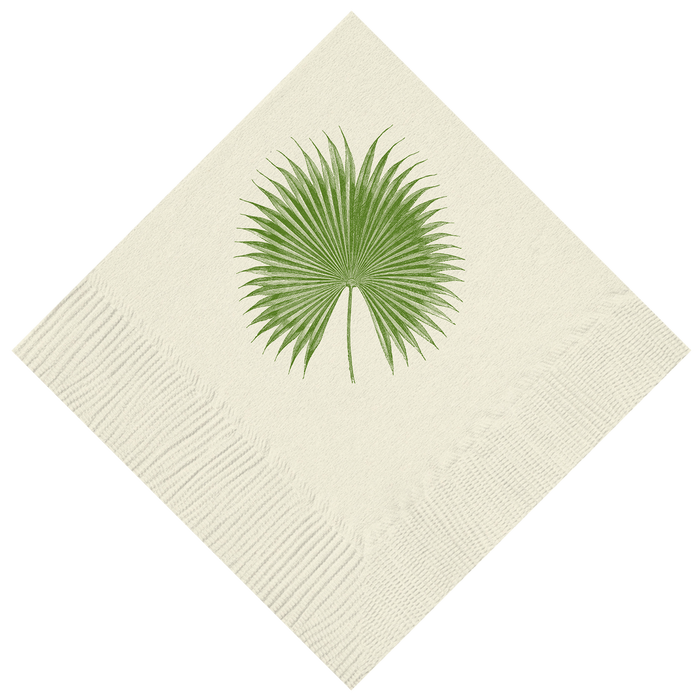 Customizable Palm Beverage Napkins