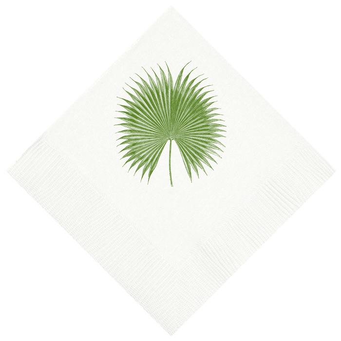 Customizable Palm Beverage Napkins