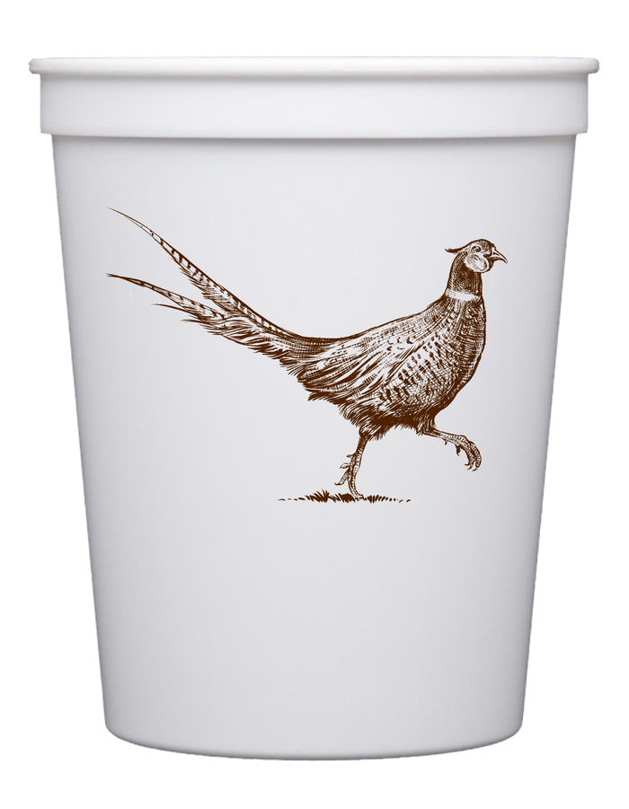 Customizable Pheasant Strut 16oz Cups