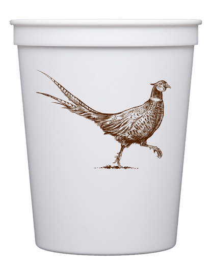 Customizable Pheasant Strut 16oz Cups