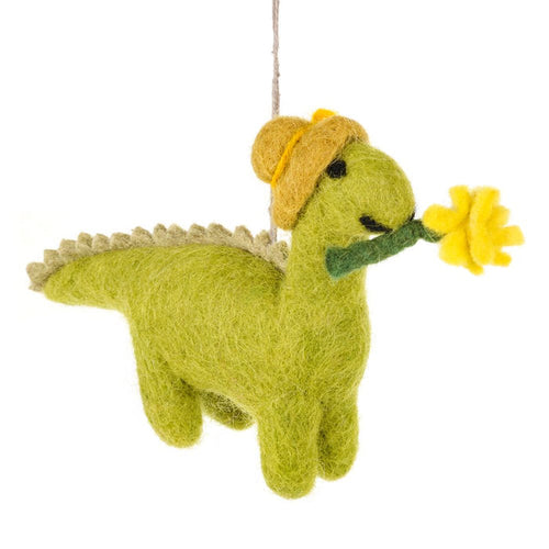 Daphne Dinosaur Felt Decoration