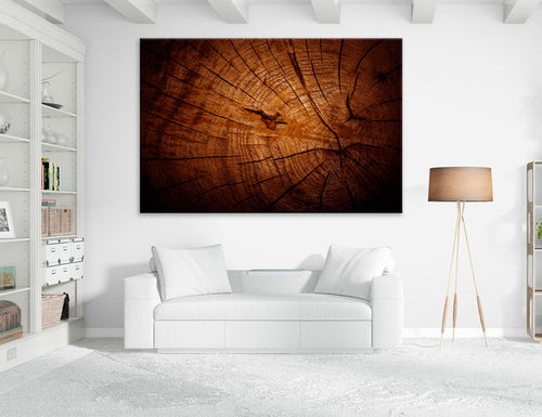 Dark Brown Canvas Print #1328