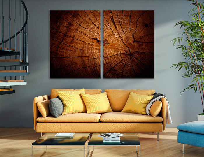 Dark Brown Canvas Print #1328