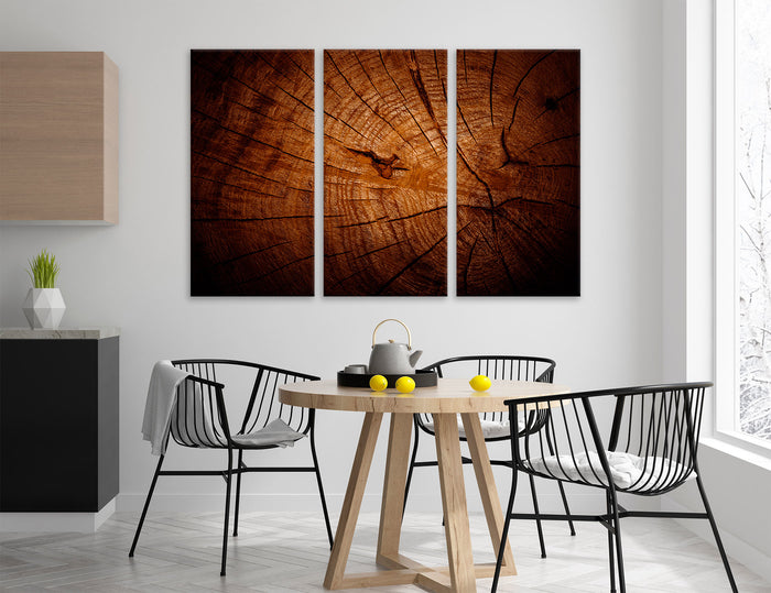 Dark Brown Canvas Print #1328