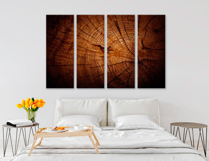 Dark Brown Canvas Print #1328