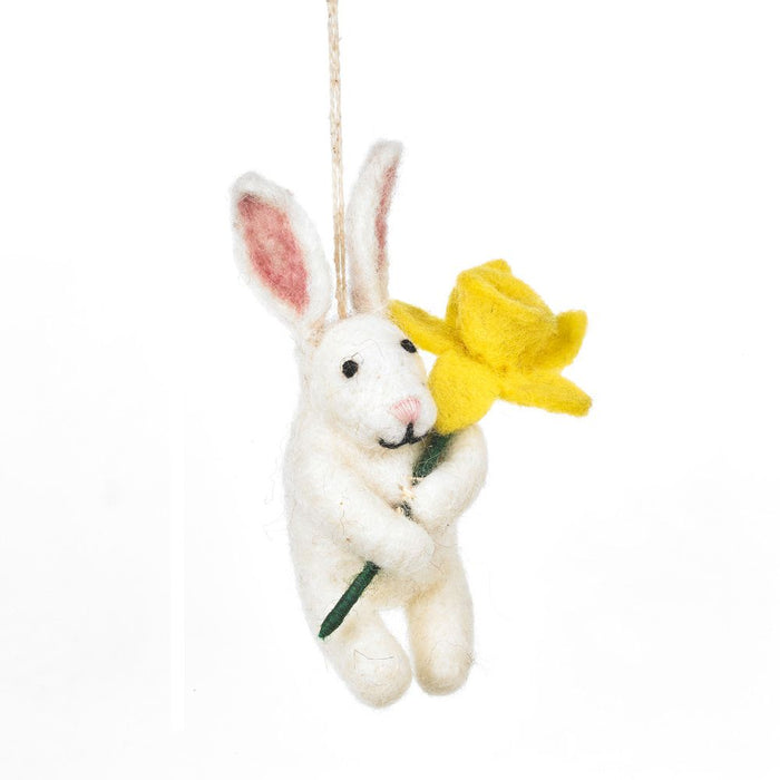 Delilah Bunny Felt Decoration