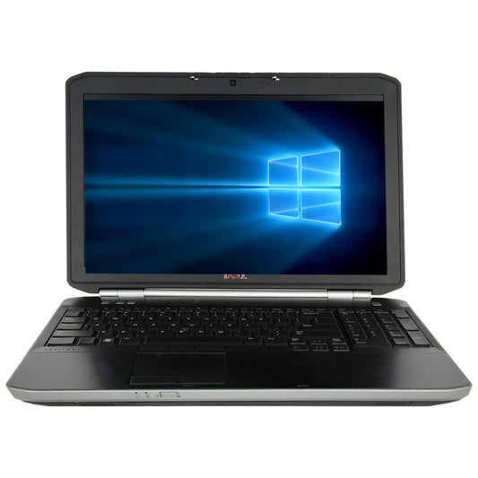 Dell Latitude E5520 15.6" Laptop - Intel Core i5-2520M 2.5GHz 8GB RAM 120GB SSD WebCam Windows 10 Pro - Coretek Computers