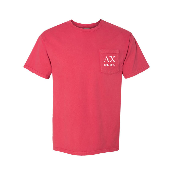 Delta Chi Short Sleeve Pocket Tee