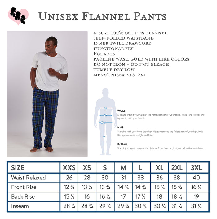 Delta Sigma Pi Flannel Pants