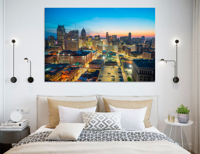 Detroit Canvas Print #9074