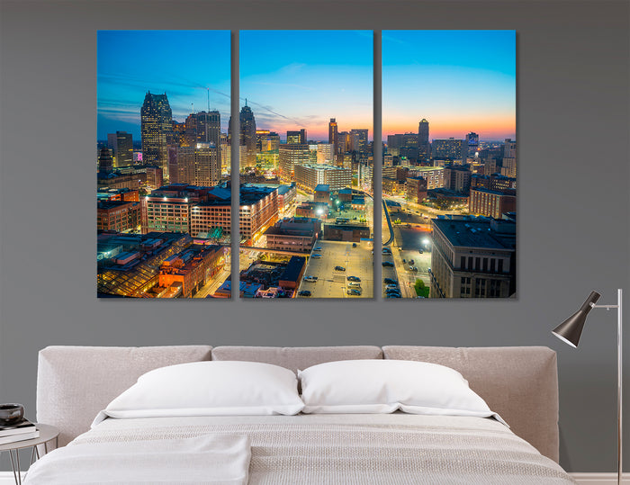 Detroit Canvas Print #9074