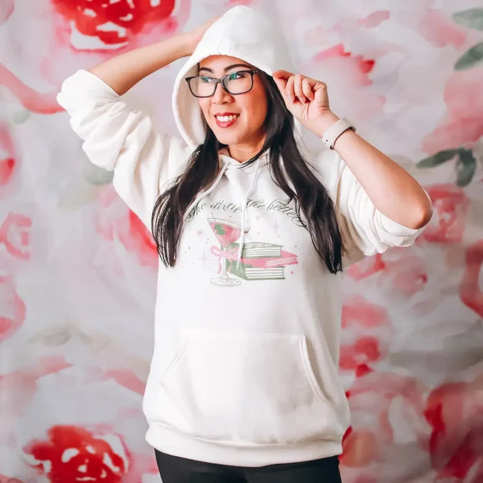 Dirty Books & Martinis Hoodie Shirt