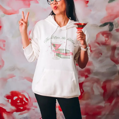 Dirty Books & Martinis Hoodie Shirt
