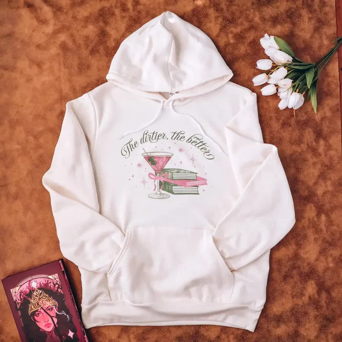 Dirty Books & Martinis Hoodie Shirt
