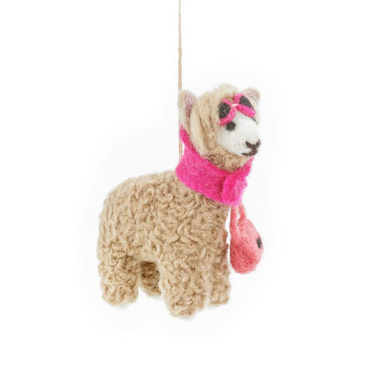 Diva Alpaca Felt Decoration