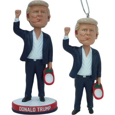Donald Trump Fight Mini Bobbleheads