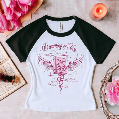 Dreaming of Books Baby Tee - Shirt