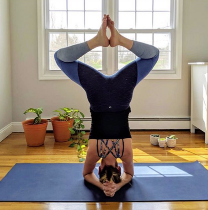 Eco- Friendly Yoga Mat Kit Includes: 1- Yoga Mat, 2- Cork Blocks, 1 Strap, 1 Mat Wash, Non-toxic, plants a tree & gives to causes!
