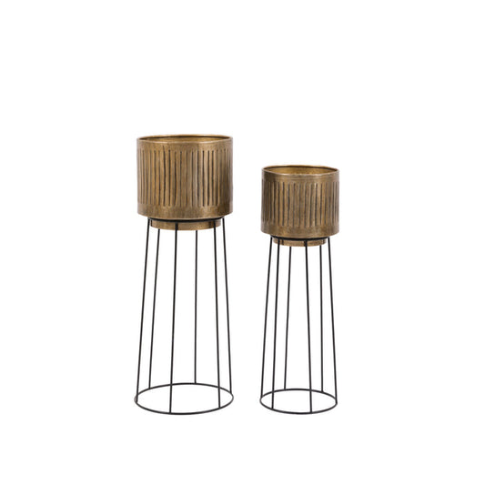 Elda Planter - Gold