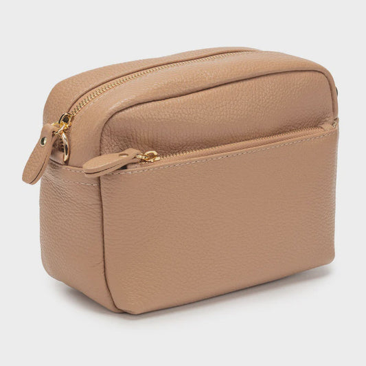 Elie Beaumont Crossbody Bag - Camel