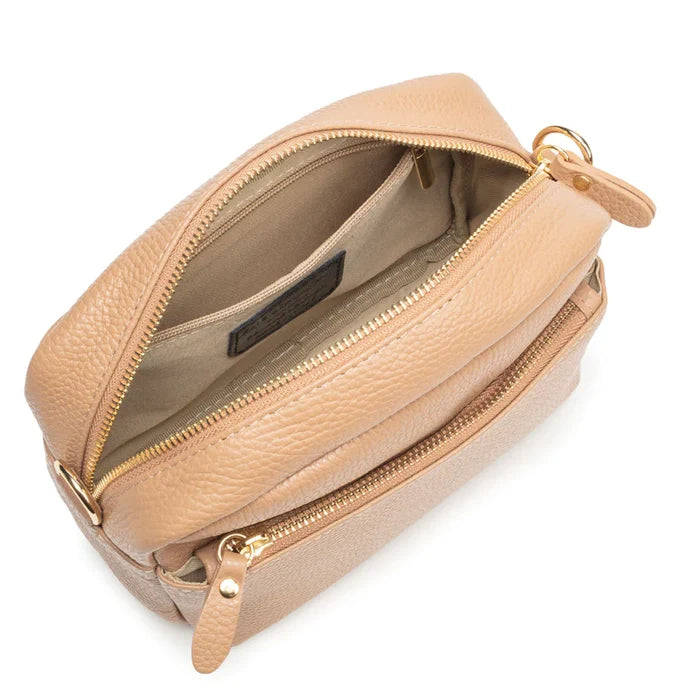 Elie Beaumont Crossbody Bag - Camel