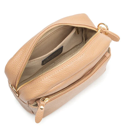 Elie Beaumont Crossbody Bag - Camel