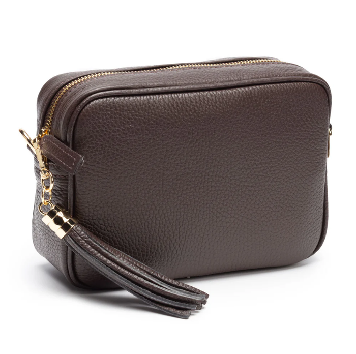 Elie Beaumont Crossbody Bag - Chocolate