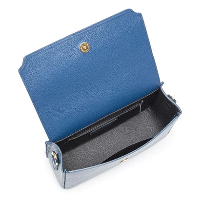 Elie Beaumont Crossbody Fold Bag - Dark Blue