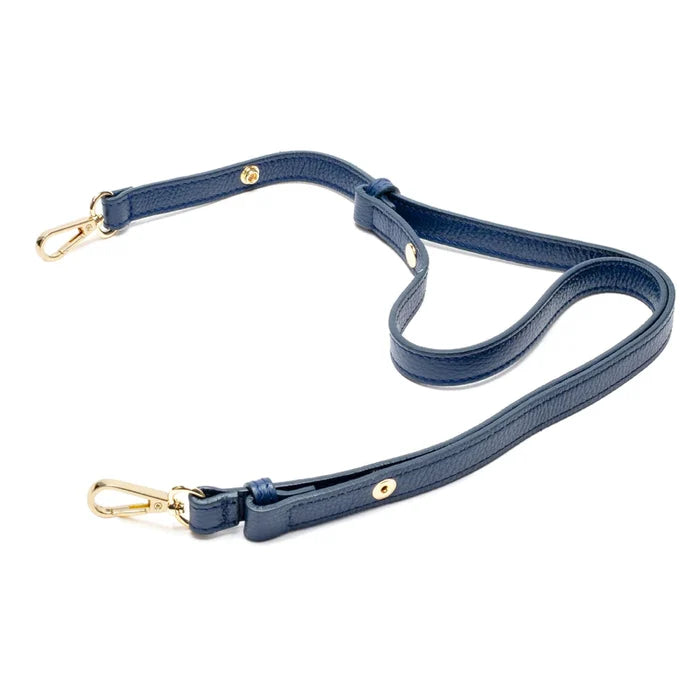 Elie Beaumont Crossbody Fold Bag - Dark Blue