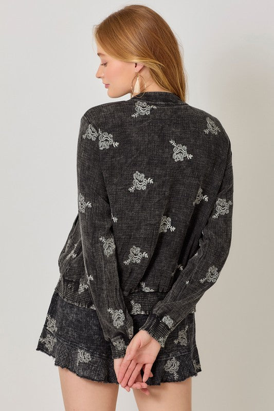 Embroidered Jacket 2 colors