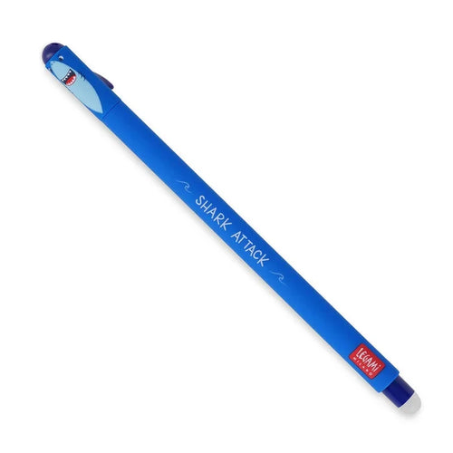 Erasable Shark Pen (Blue Ink)