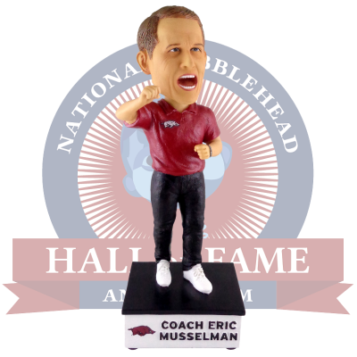Eric Musselman Arkansas Razorbacks Coach Bobblehead