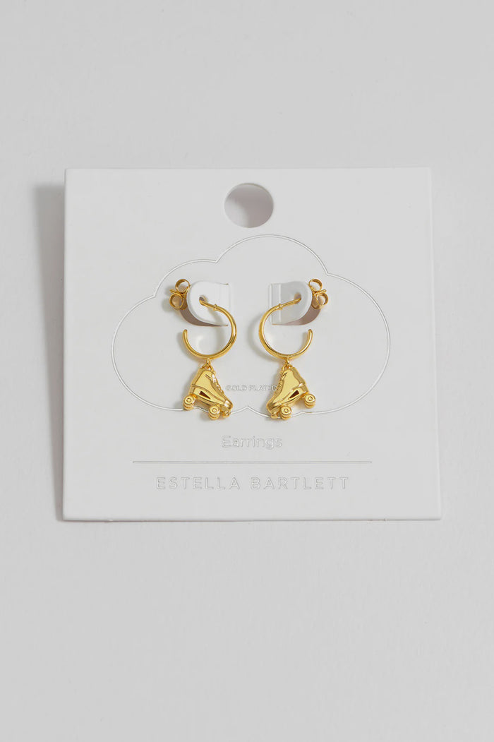 Estella Bartlett Rollerskate Hoop Earrings
